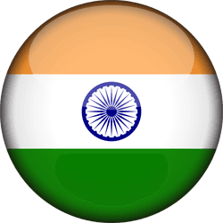 India flag round